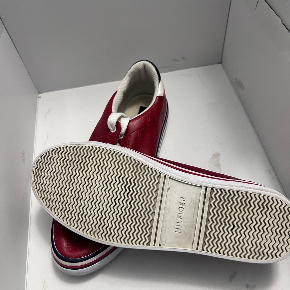 Tommy Hilfiger Red Women’s Sneakers - Picture 5 of 7